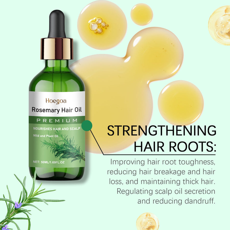 Rosemary Hair Oil for Nourished Scalp & Softer Hair