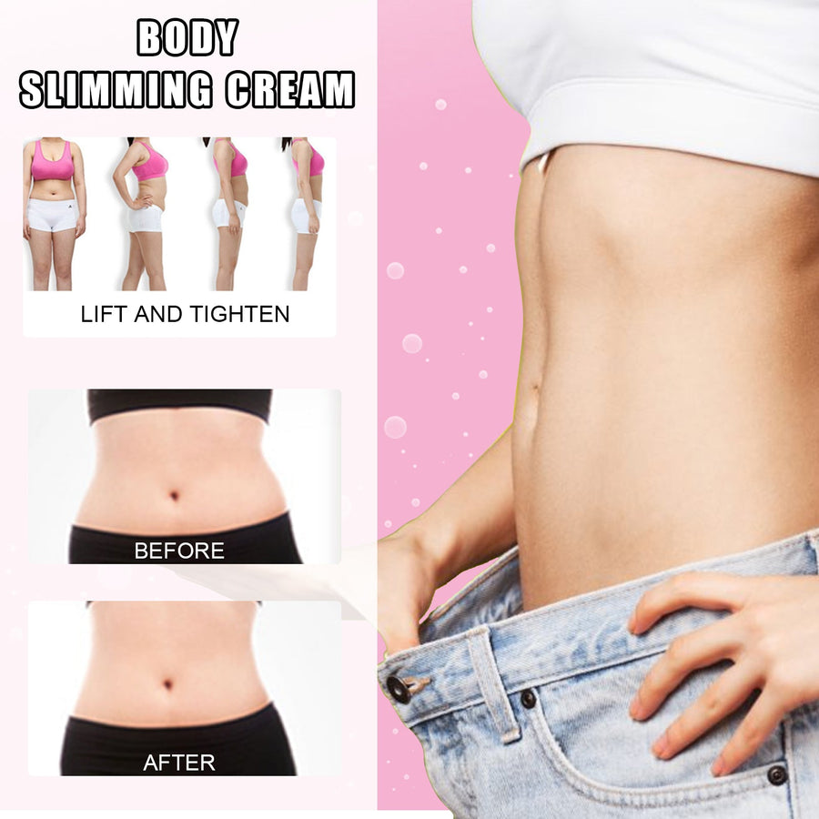 Body Slimming Cream for Firmer Arms Waist Hips Legs