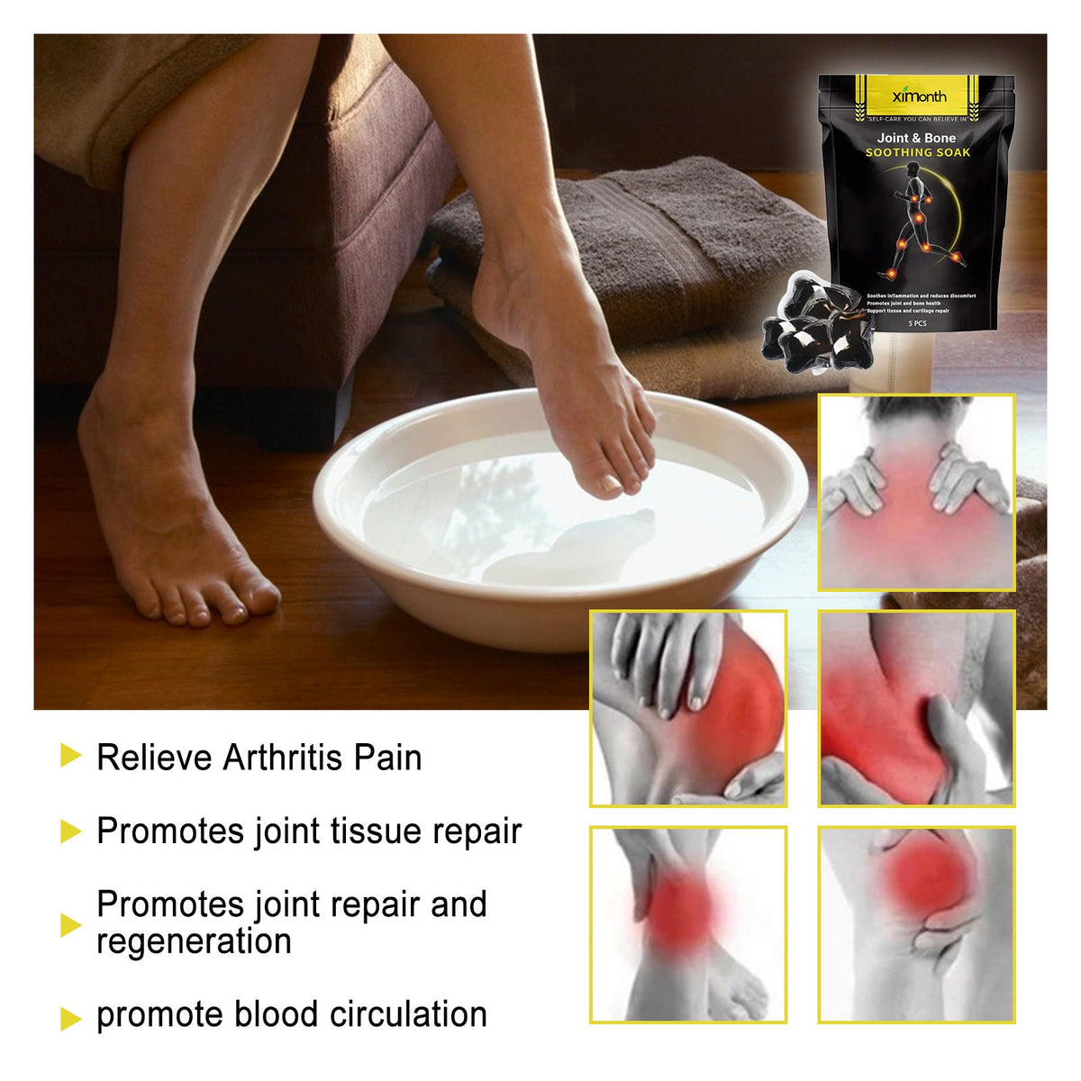 Herbal Joint Soak for Neck Wrist Lumbar Foot Pain