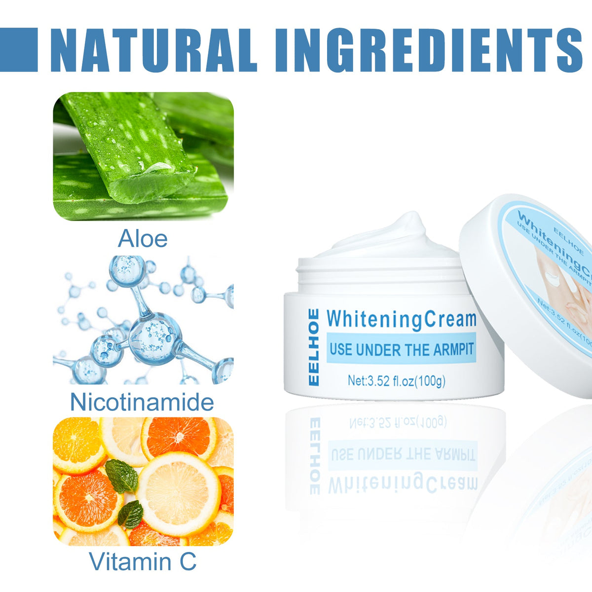 Underarm & Body Brightening Cream for Dark Spots
