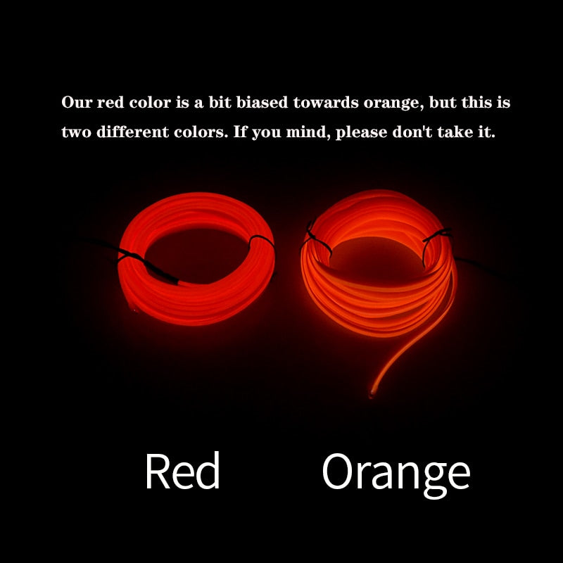 Car Interior LED Neon Strip — Customizable Glow for Dash