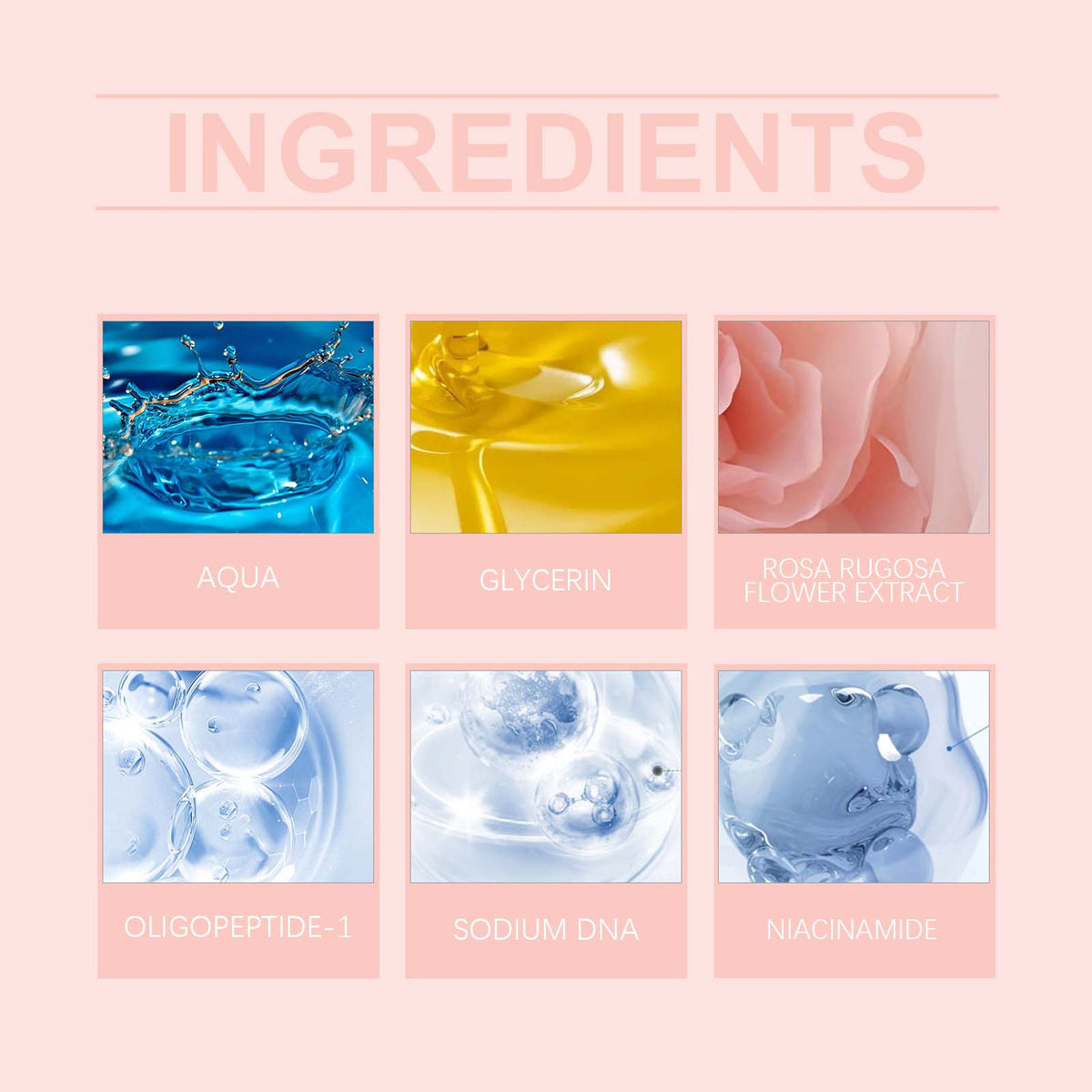 Nicotinamide Rose Mist Spray for Instant Skin Hydration