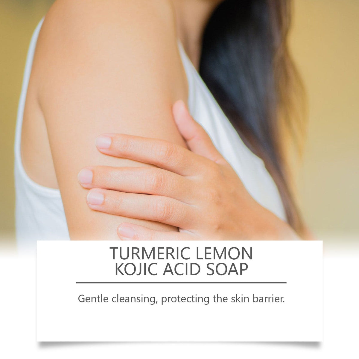 Turmeric Kojic Acid Soap - Brightens Dull, Uneven Skin