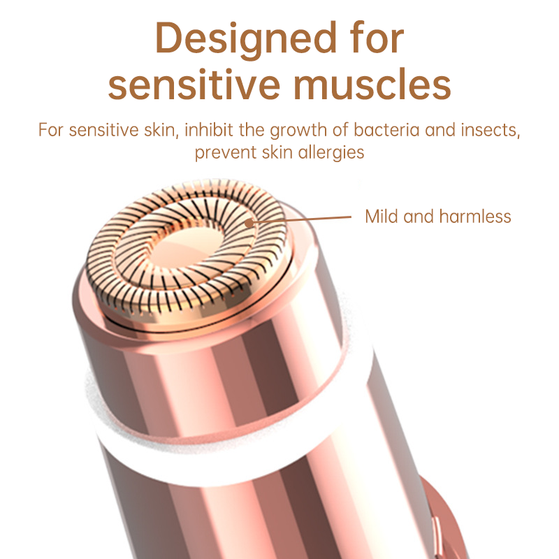2-in-1 Facial Hair Remover With LED Light for Women