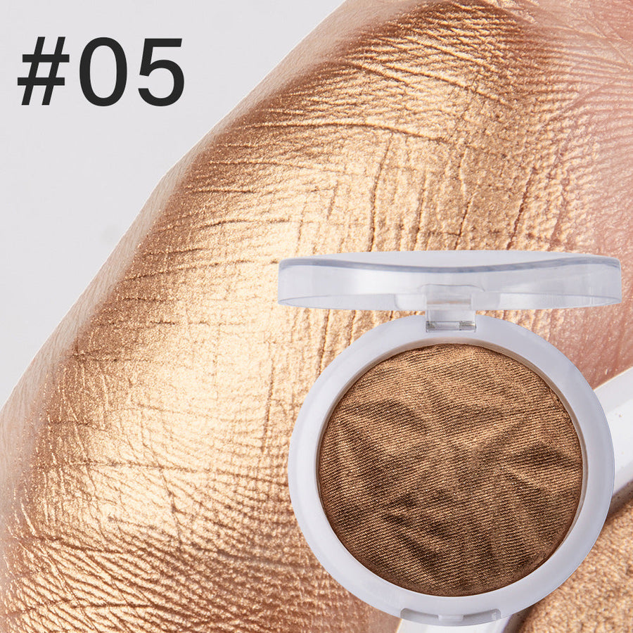 Pressed Highlighter Makeup Powder for Intense Glow