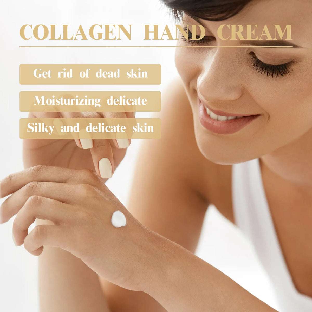 Collagen Hand Cream for Firmer, Younger-Looking Hands