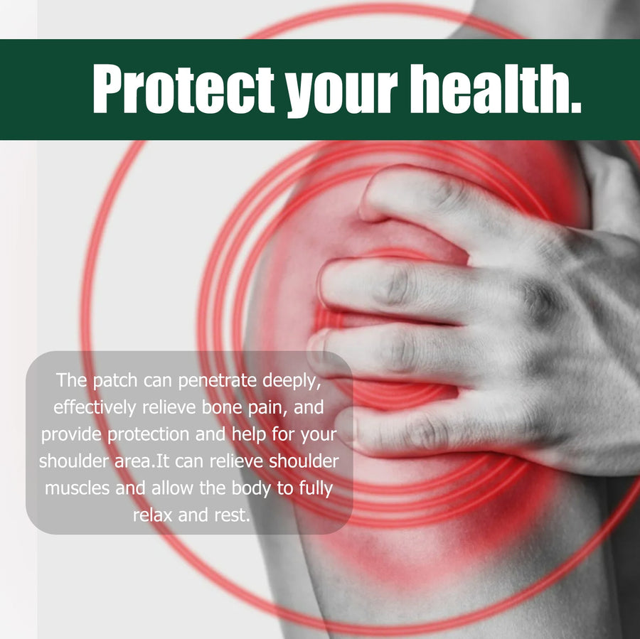 Shoulder Pain Patch — Herbal Relief with Wormwood