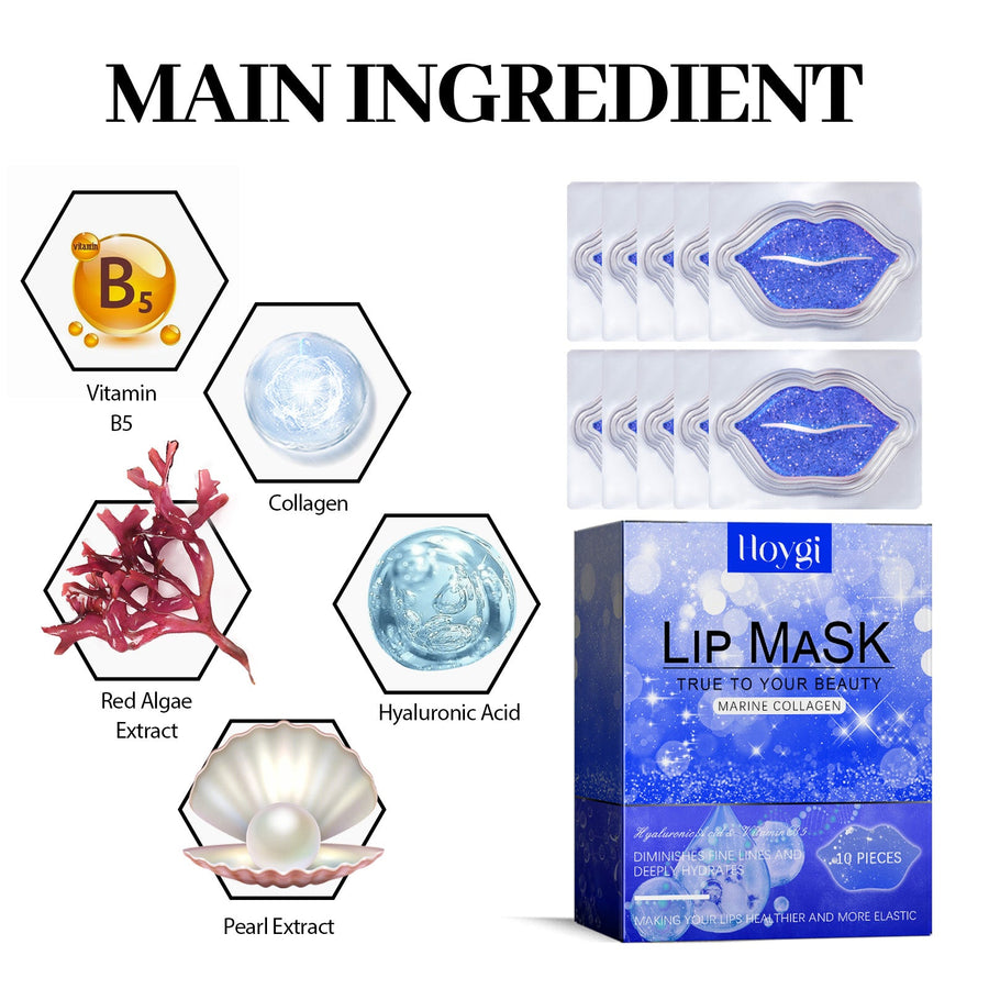 Marine Collagen Lip Mask for Deep Hydration & Shine