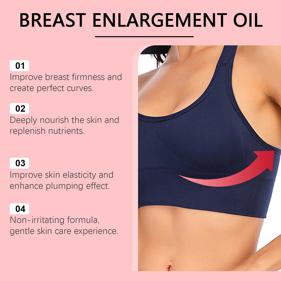 Herbal Chest Massage Oil for Firmer, Nourished Skin