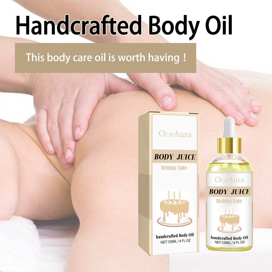 Handcrafted Body Oil for Dry, Uneven, Irritated Skin