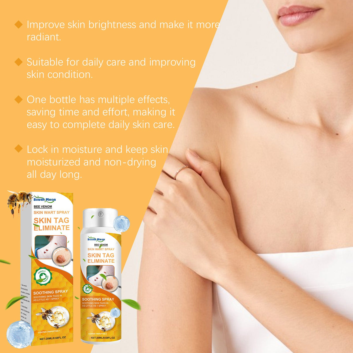 Skin Tag Spray with Bee Venom & Arnica Care