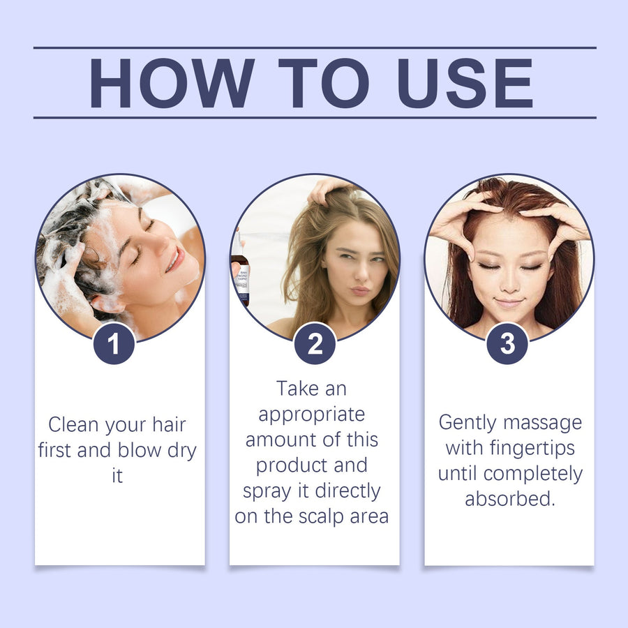 Hair Growth Spray for Fuller-Looking, Stronger Hair