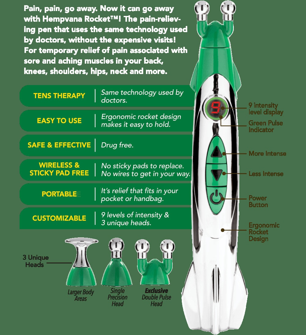 Meridian Acupuncture Pen — Needle‑Free Pain Relief