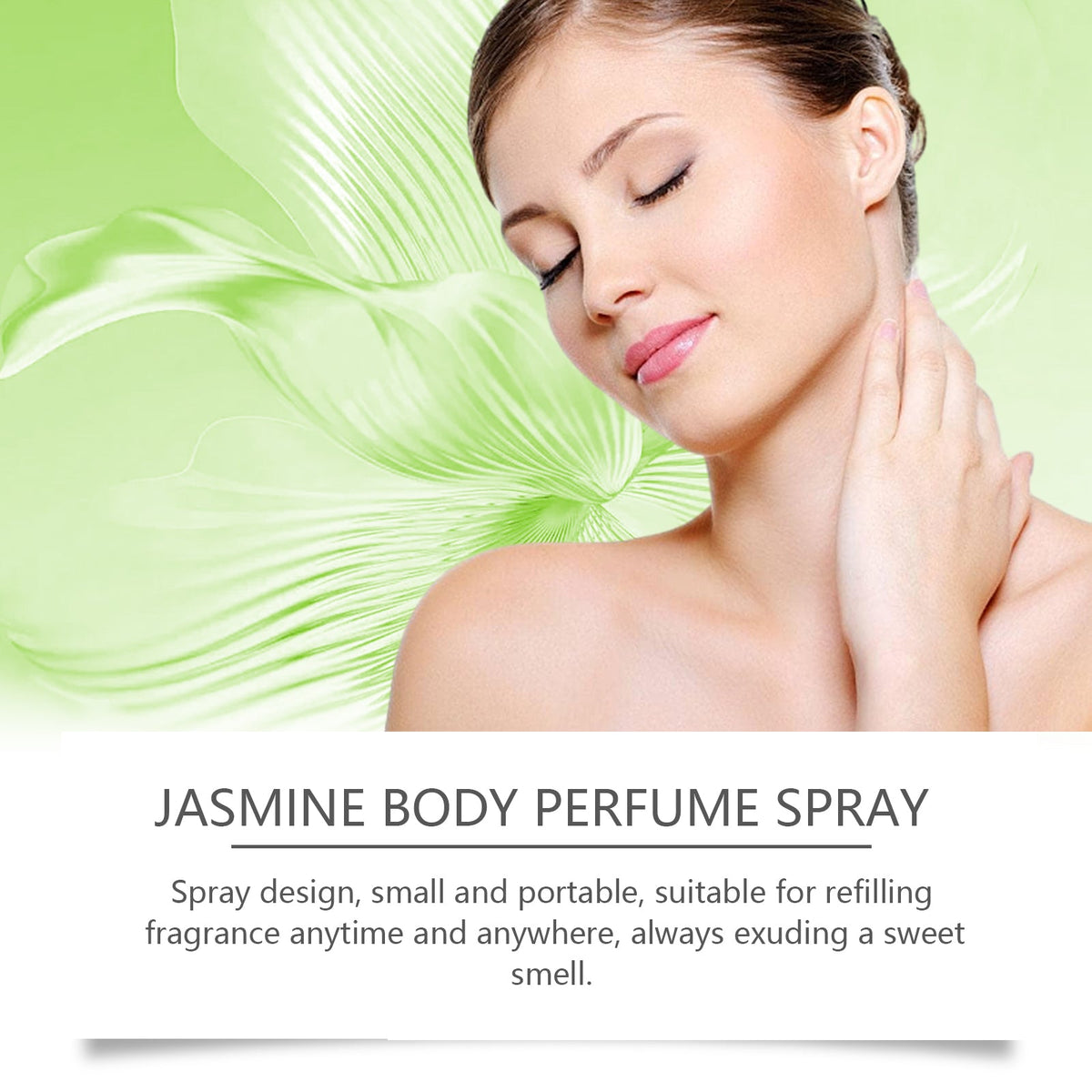 Jasmine Body Mist Spray for Light, Fresh Moisture