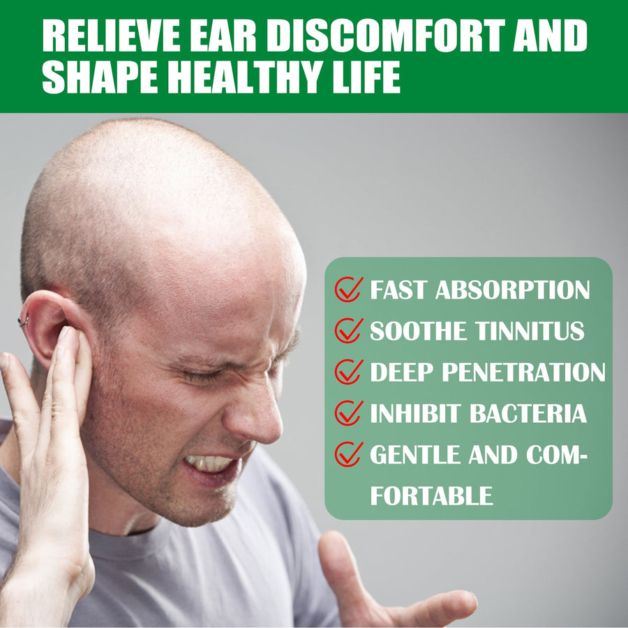 Ear Drops for Tinnitus Relief — Deep Penetration, Soothing