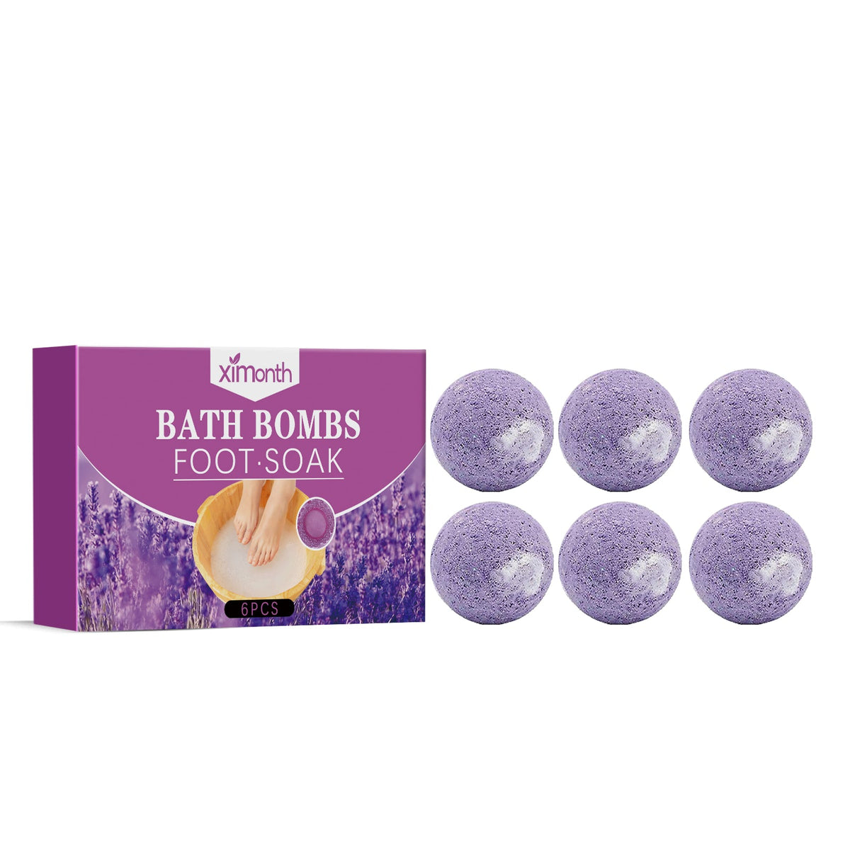 Fizzing Foot Bath Balls for Cracked Heels & Cold Feet