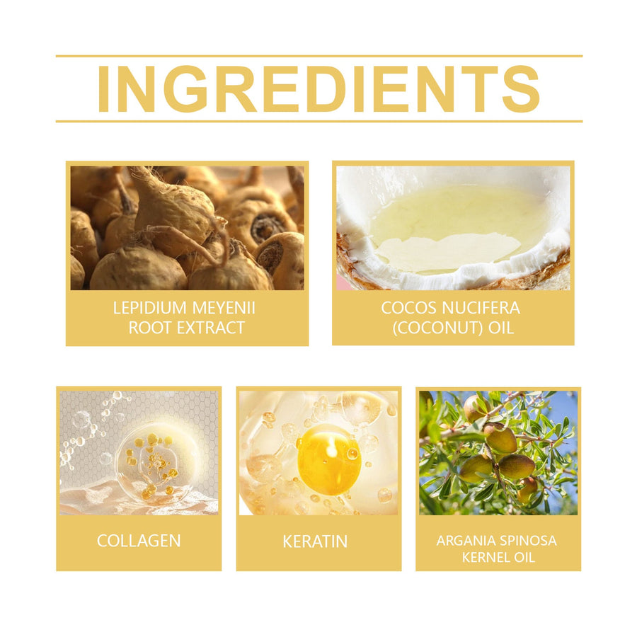 Collagen Hair Mask for Dry, Frizzy, Damaged Hair Repair
