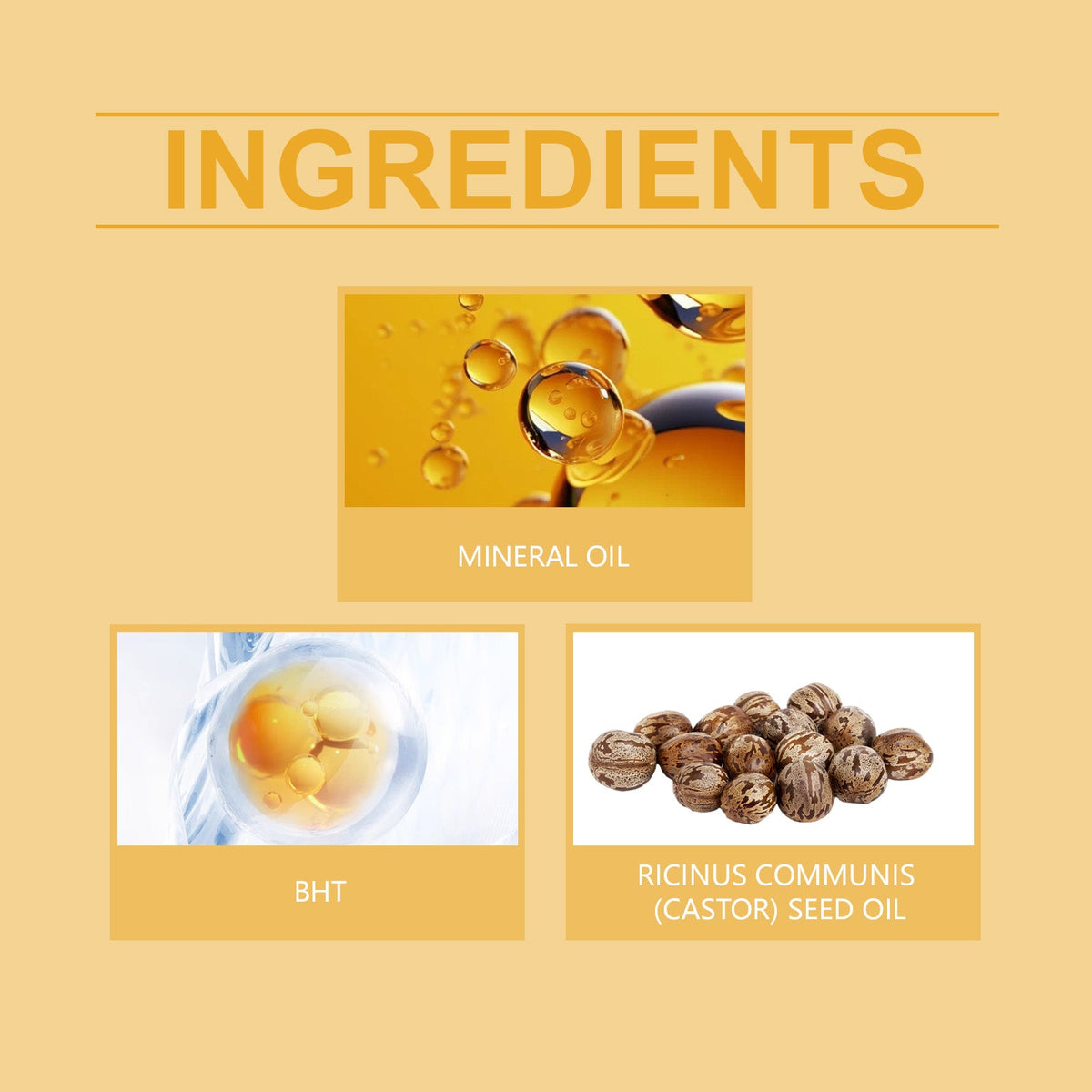 Organic Castor Oil for Hair Growth, Skin & Eyebrows