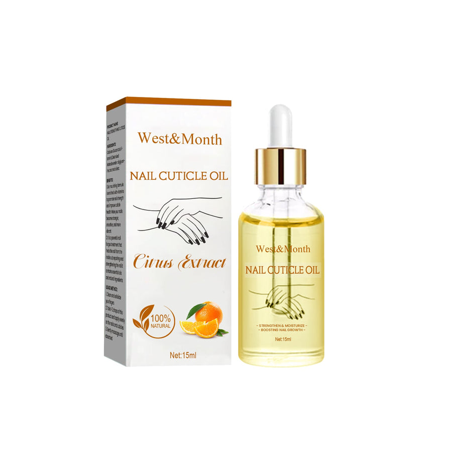 West&Month Nail Cuticle Oil — Strengthen & Brighten Nails