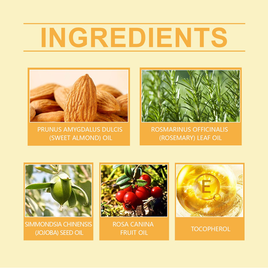 Vitamin E Skin Oil for Face, Body & Dry Hair Care