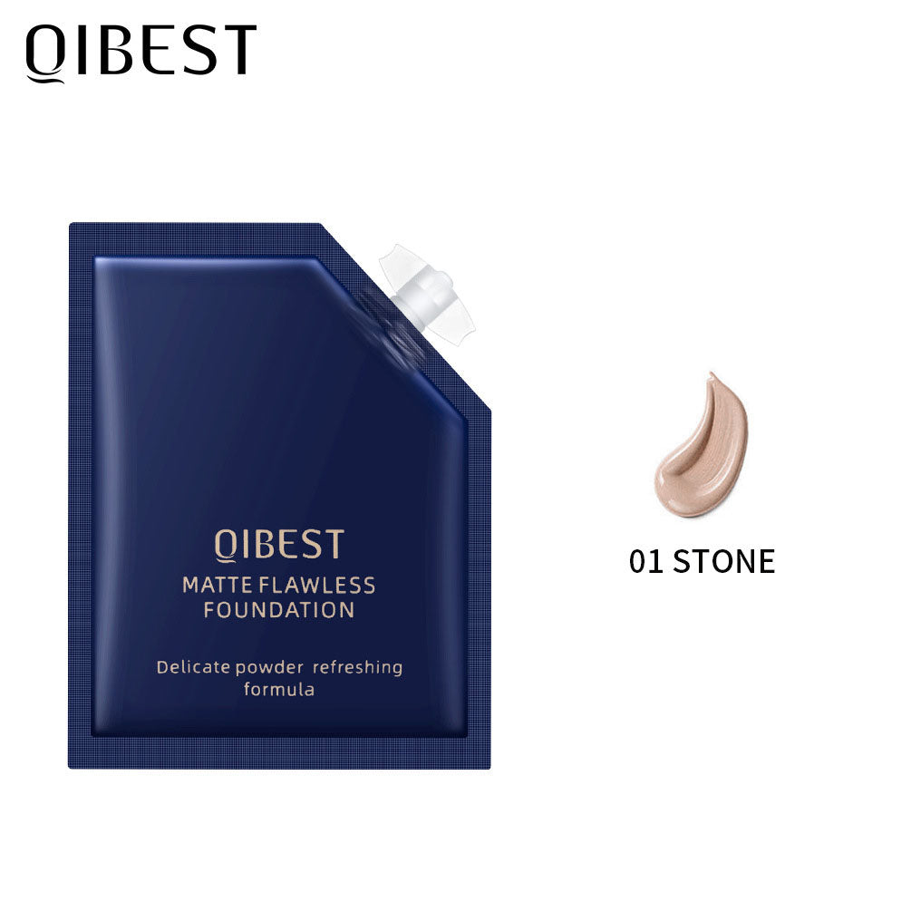 Portable Matte Liquid Foundation for Smooth Coverage