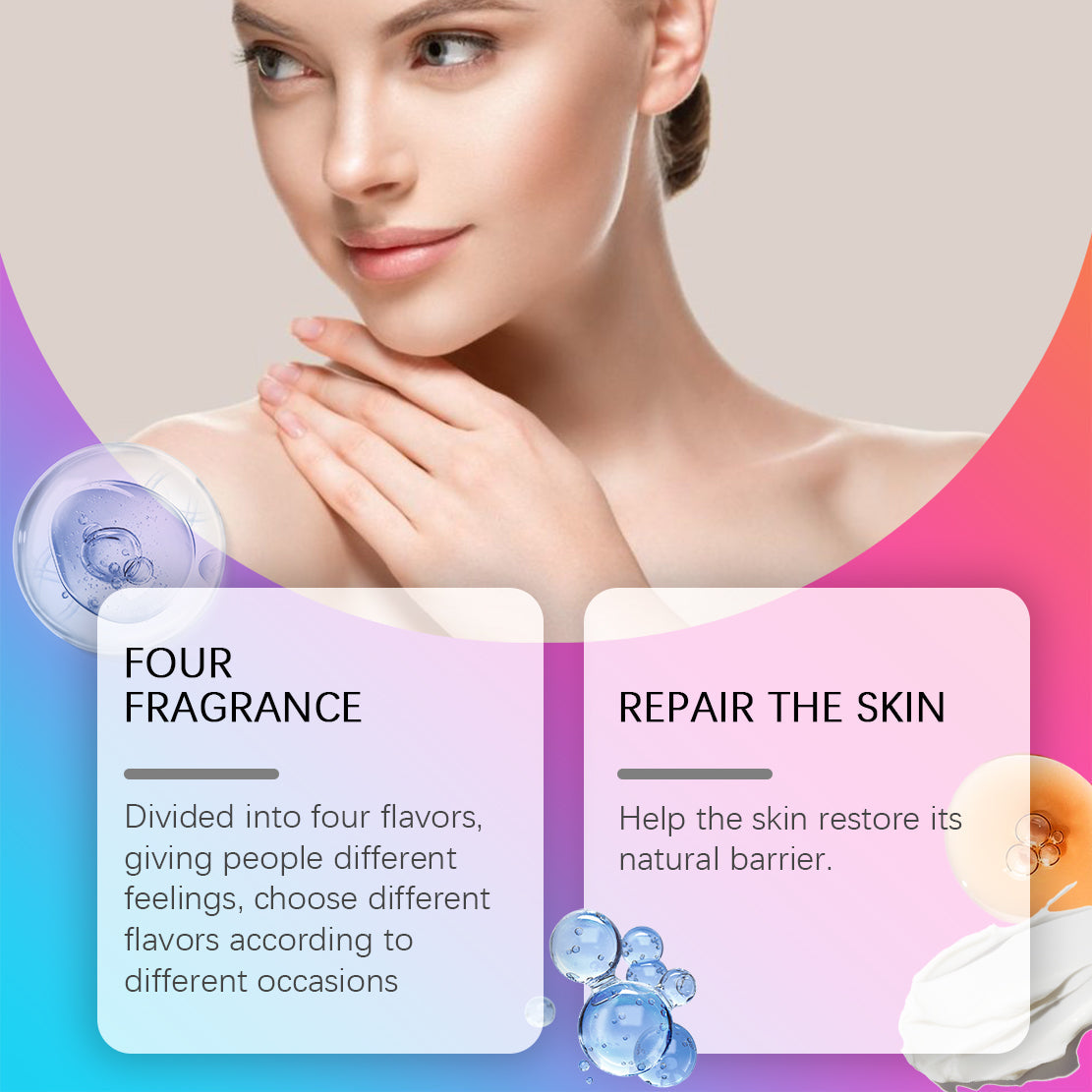 Christmas Body Care Gift Set for Soft, Scented Skin