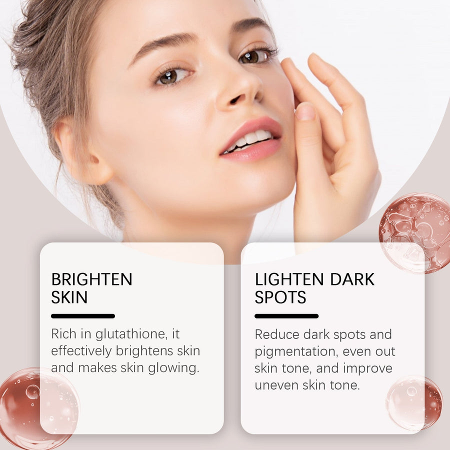 Glutathione Facial Serum 20,000ppm Brightening Elasticity