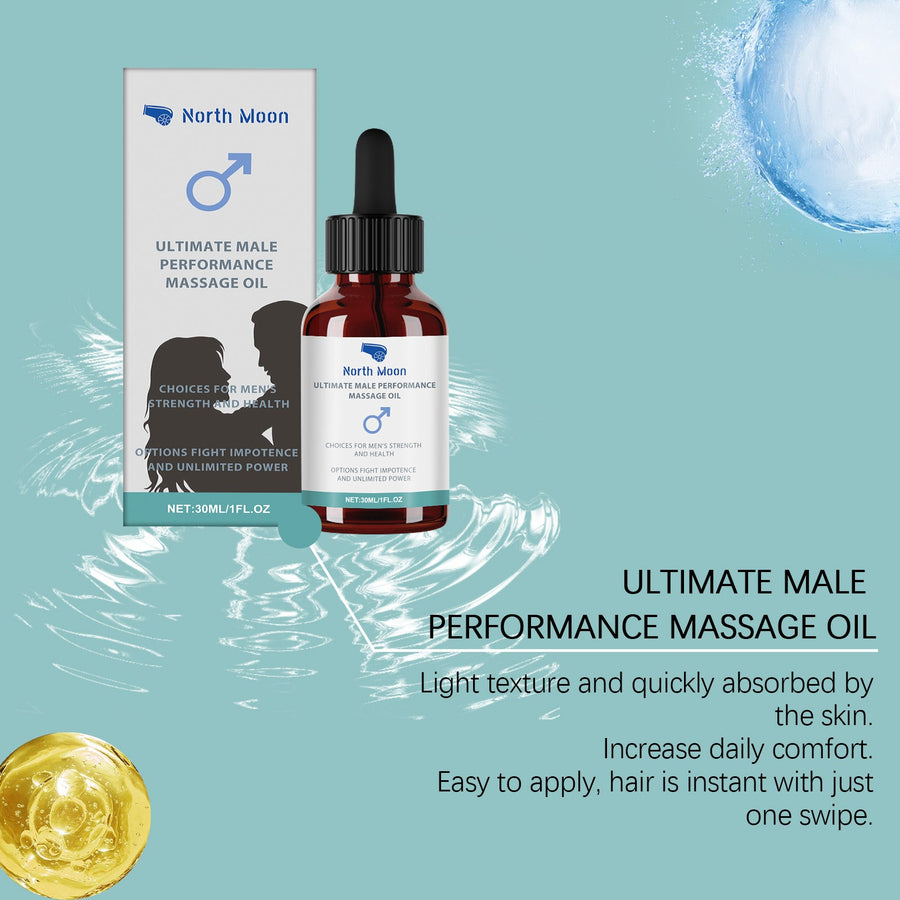 Massage Oil for Men — Boost Vitality & Skin Nourishment Daily