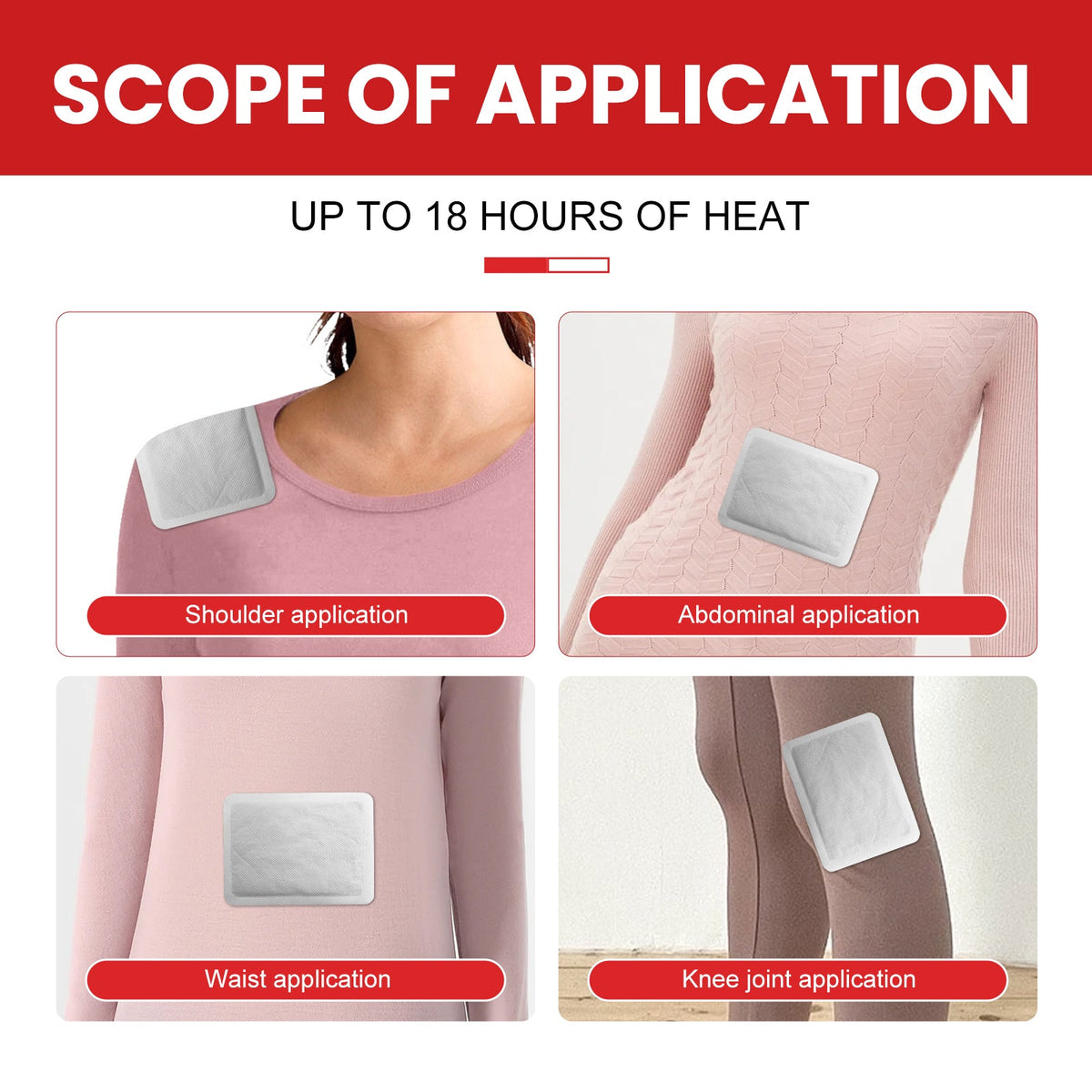 Self-Heating Body Warmer for Long-Lasting Portable Heat