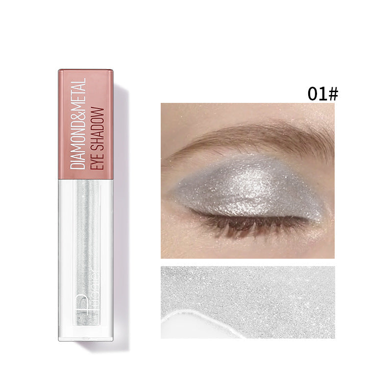 Liquid Eye Shadow for High-Shine Diamond-Metal Sparkle