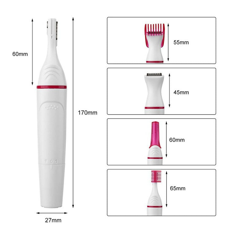 Electric Hair Trimmer: 5‑in‑1 Painless Grooming for Face
