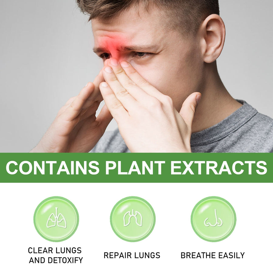 Herbal Nasal Inhaler — Deep Lung Detox & Respiratory Relief