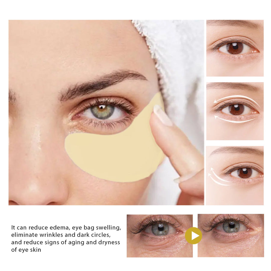 Retinol Eye Mask for Dark Circles & Fine Lines (20pc)