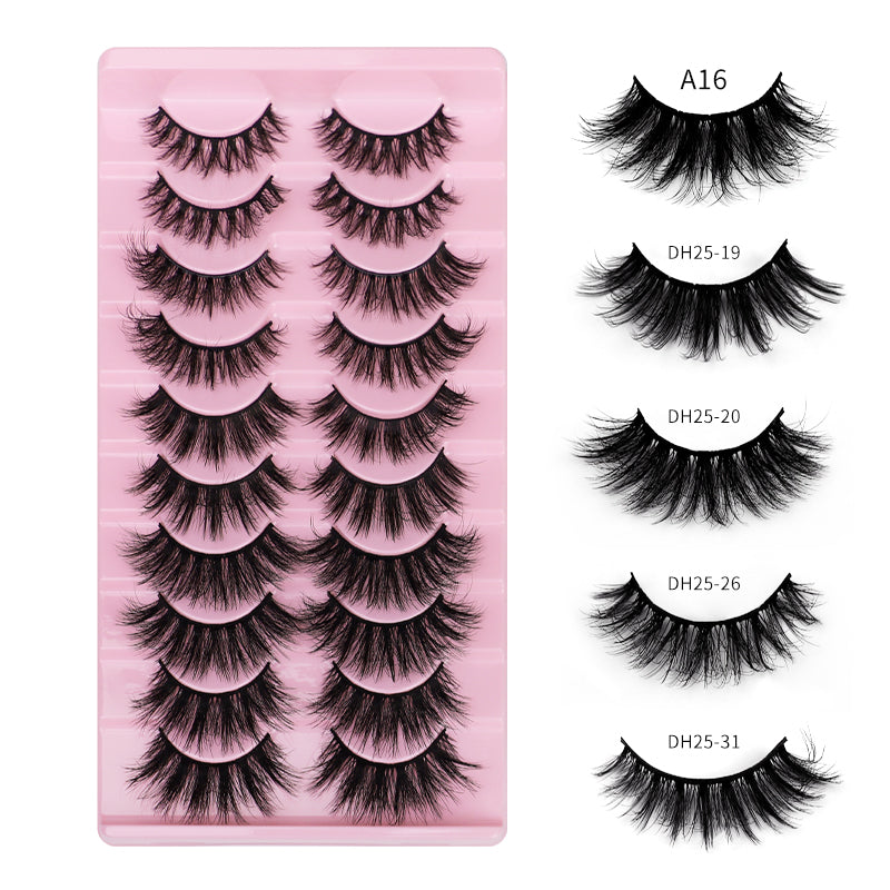 False Eyelashes, 3D Faux Mink Lightweight Volume