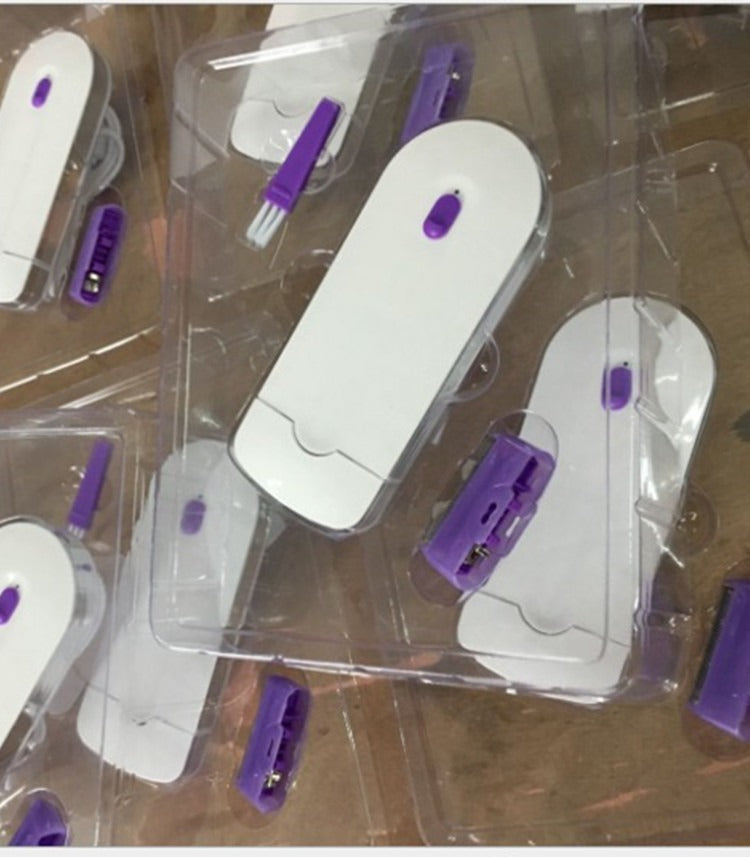 Electric Hair Removal Shaver for Face and Body