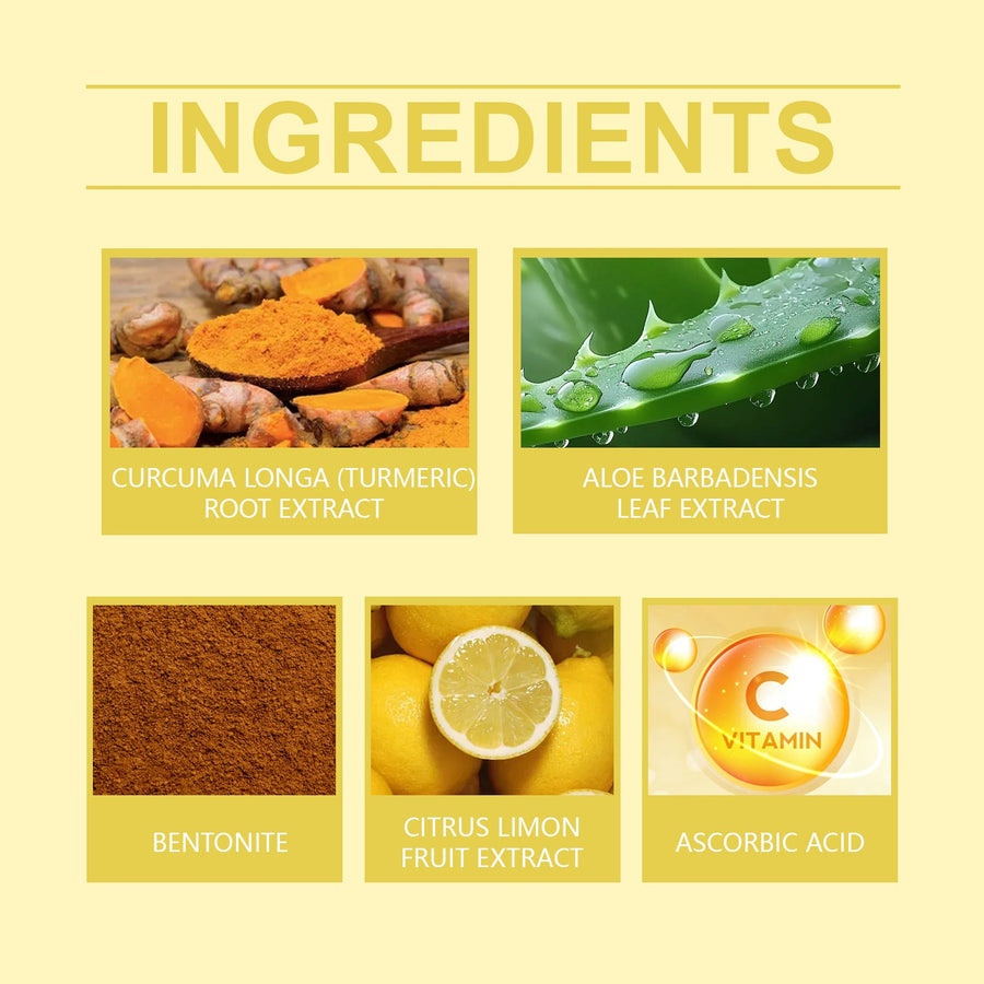 Vitamin C Clay Mask for Brighter, Radiant-Looking Skin