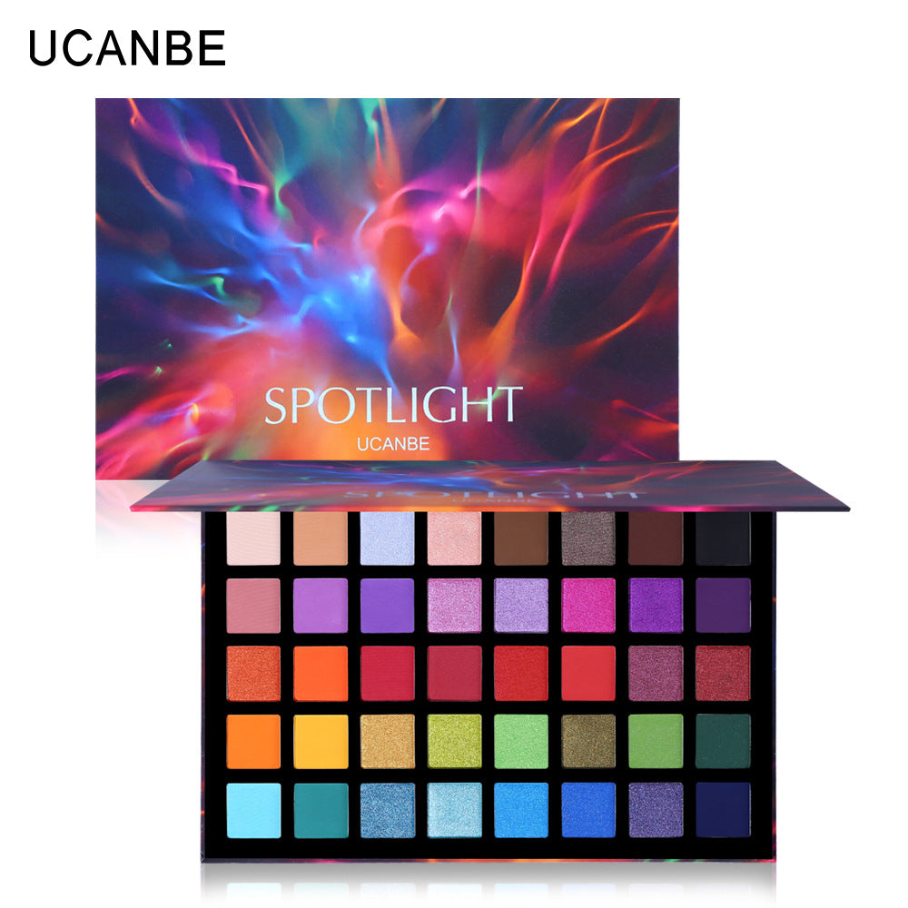 40-Color Eyeshadow Palette for Bold, Everyday Looks