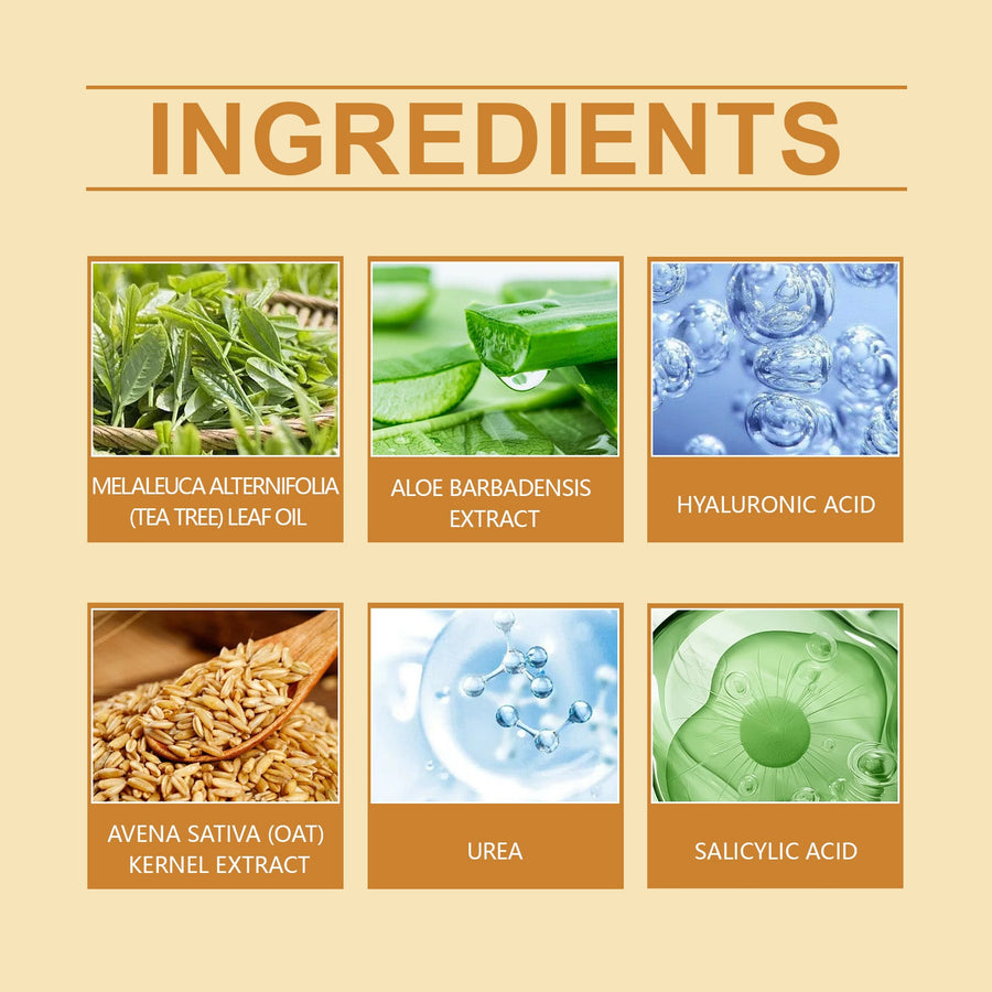 Oat Urea Cream for Rough, Dry, Cracked Skin Relief