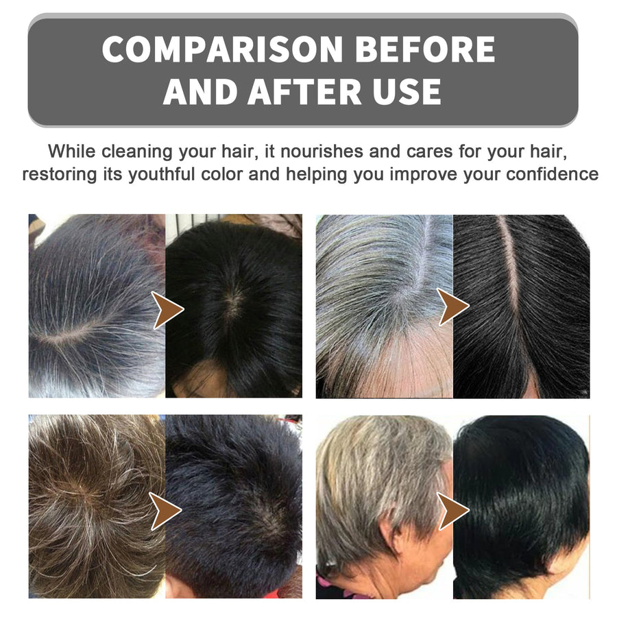 Darkening Shampoo Sachets for Glossy, Nourished Hair