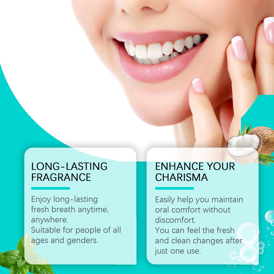 Coconut Mint Mouthwash — Professional Whitening & Fresh