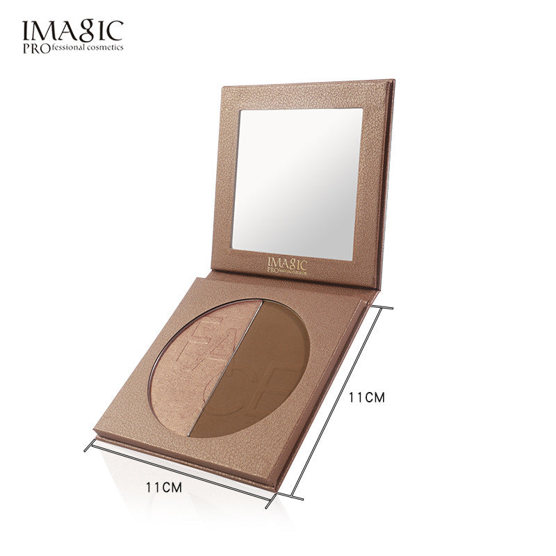 Two-Tone Contour Powder Compact for Sculpted Features