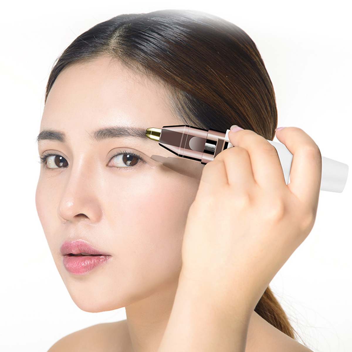 Epilator Shaver & Eyebrow Trimmer – 2‑in‑1 Rechargeable