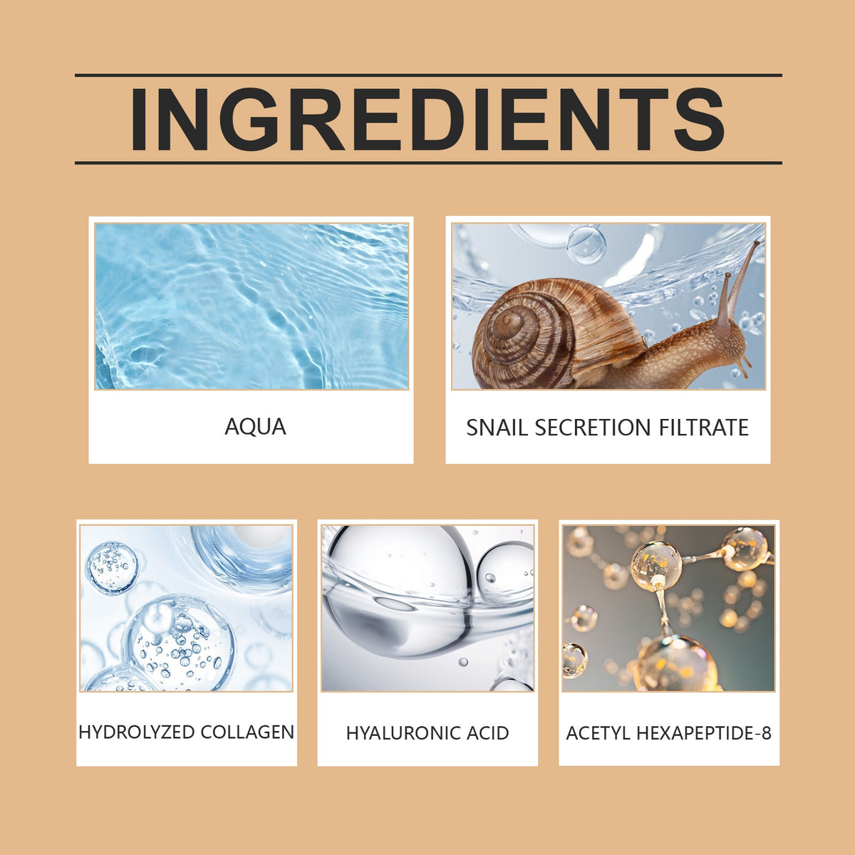 Snail Collagen Firming Cream for Visible Lifting & Glow
