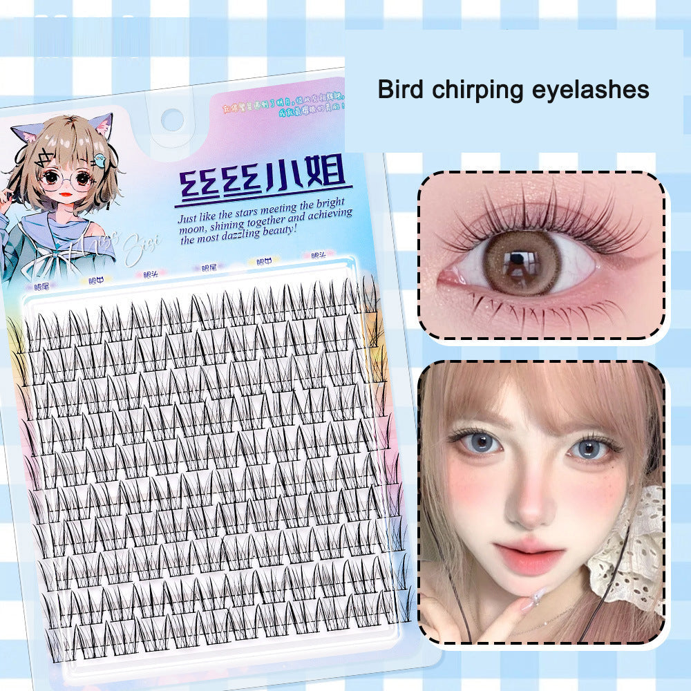 Segmented False Eyelashes for Custom Natural Volume