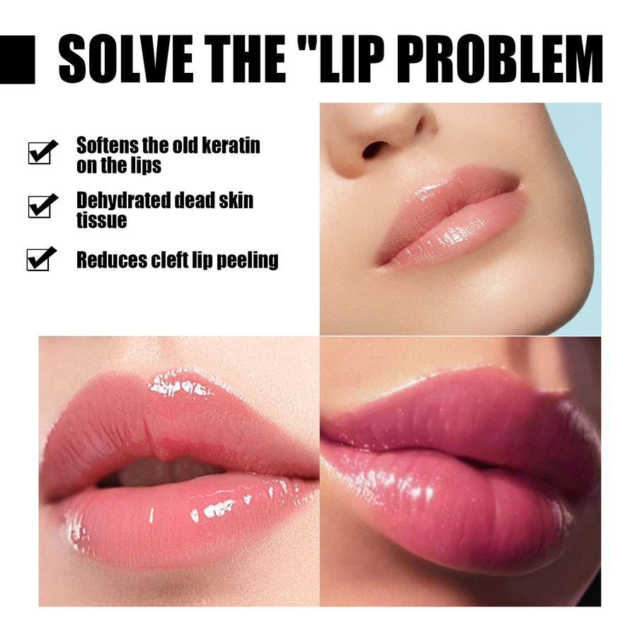 Lip Scrub for Dry Lips — Strawberry Exfoliates & Smooths