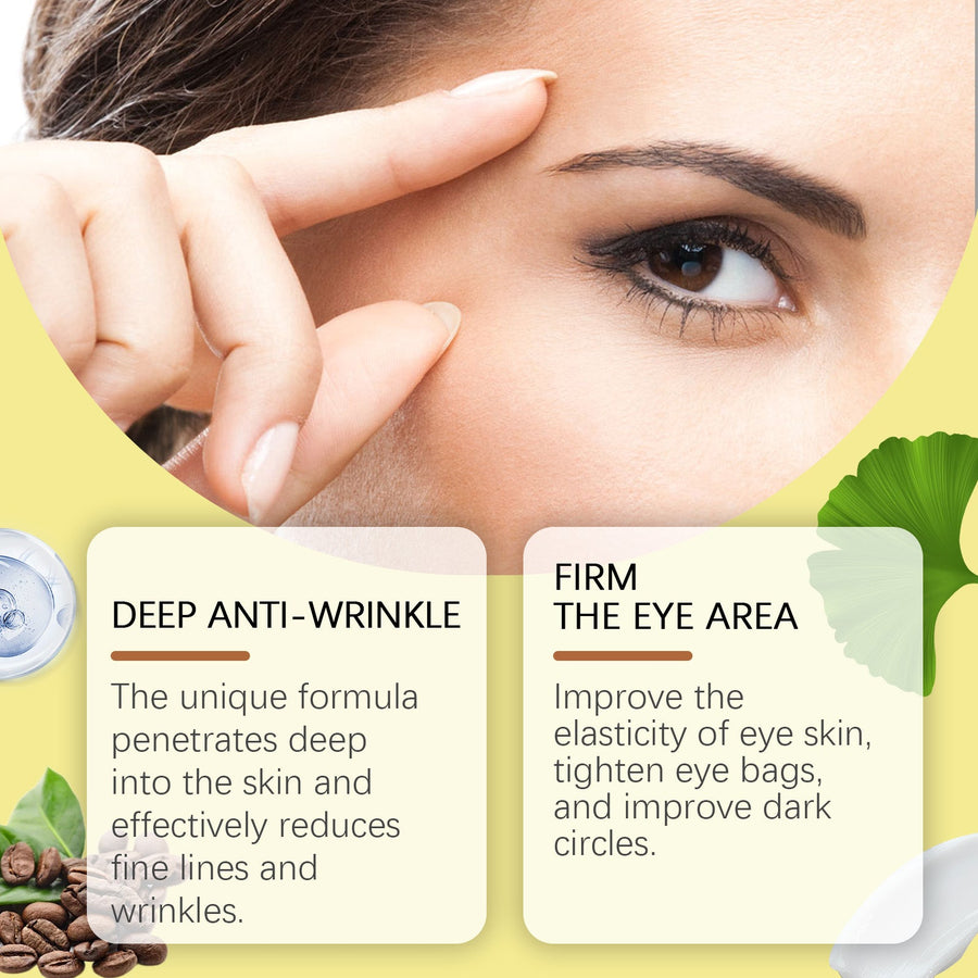 Coffee Peptide Eye Cream for Fine Lines & Under-Eye Bags