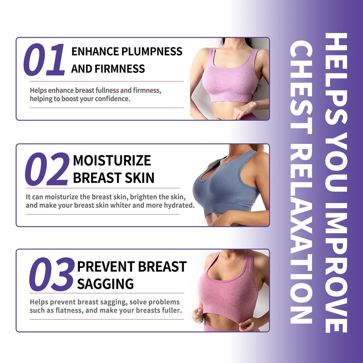 Bust Firming Cream for Sagging & Uneven Décolletage Skin