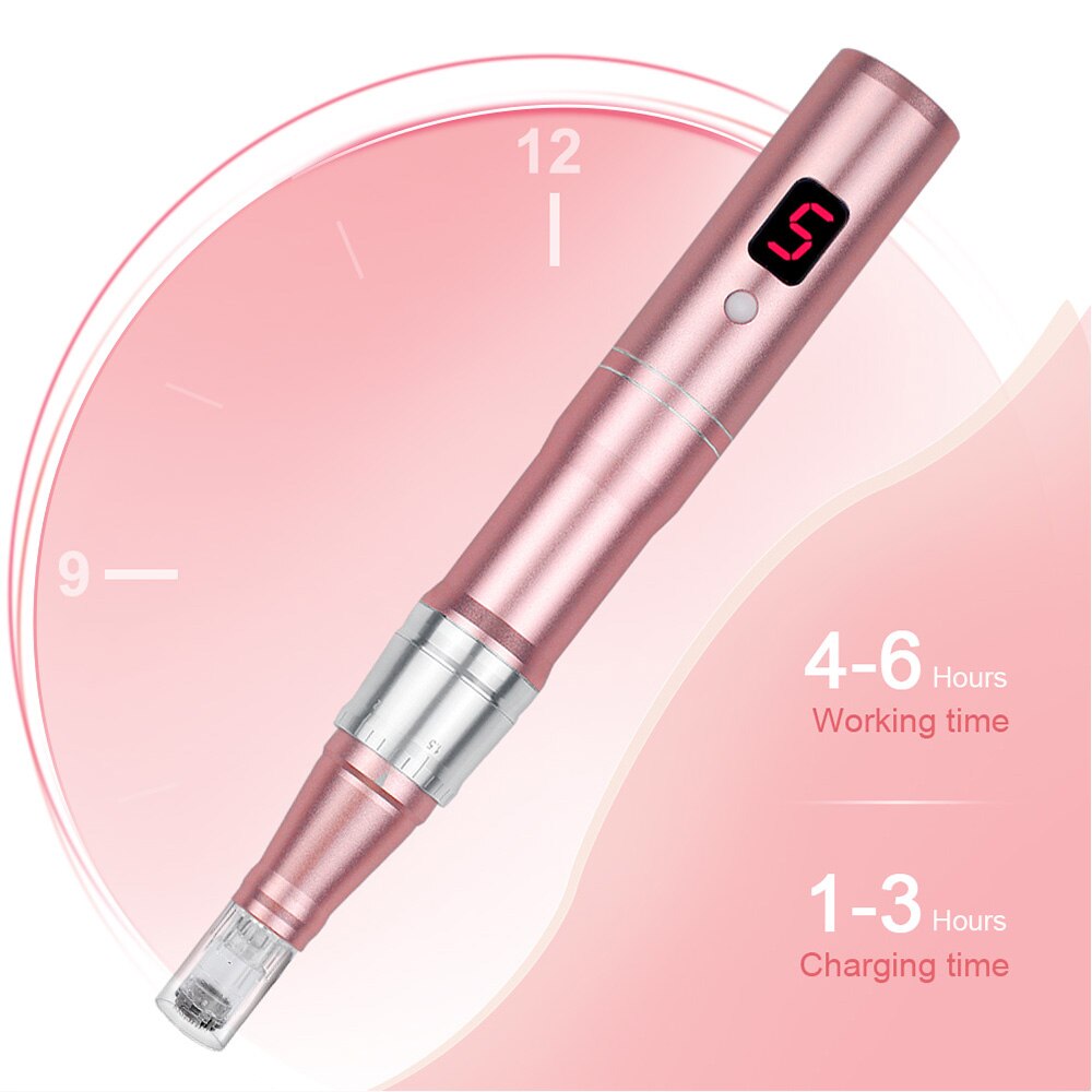 Microneedling Pen — Reduce Acne Scars & Fine Lines at Home