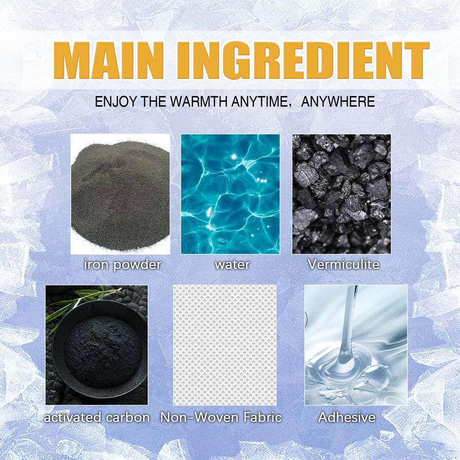 Portable Hand Warmers | Air-Activated Lasting Heat
