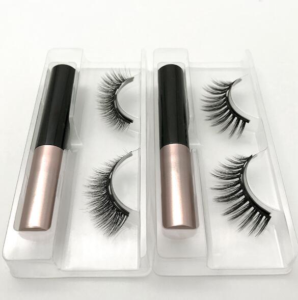 3D Magnetic Eyelashes With Long-Lasting Eyeliner